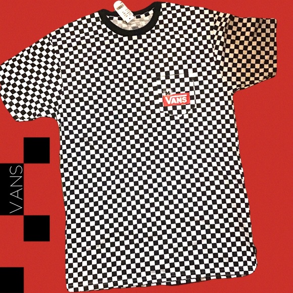 Vans Other - 🆕Vans Checker Logo Tee